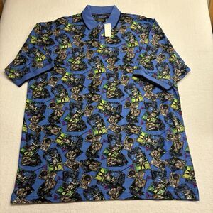 Steve Stricker Fairway Sport Golfer Woodley Flier Golf Polo Shirt XL Vintage NWT